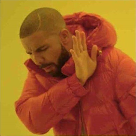 Drake disapproving