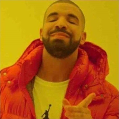 Drake approving