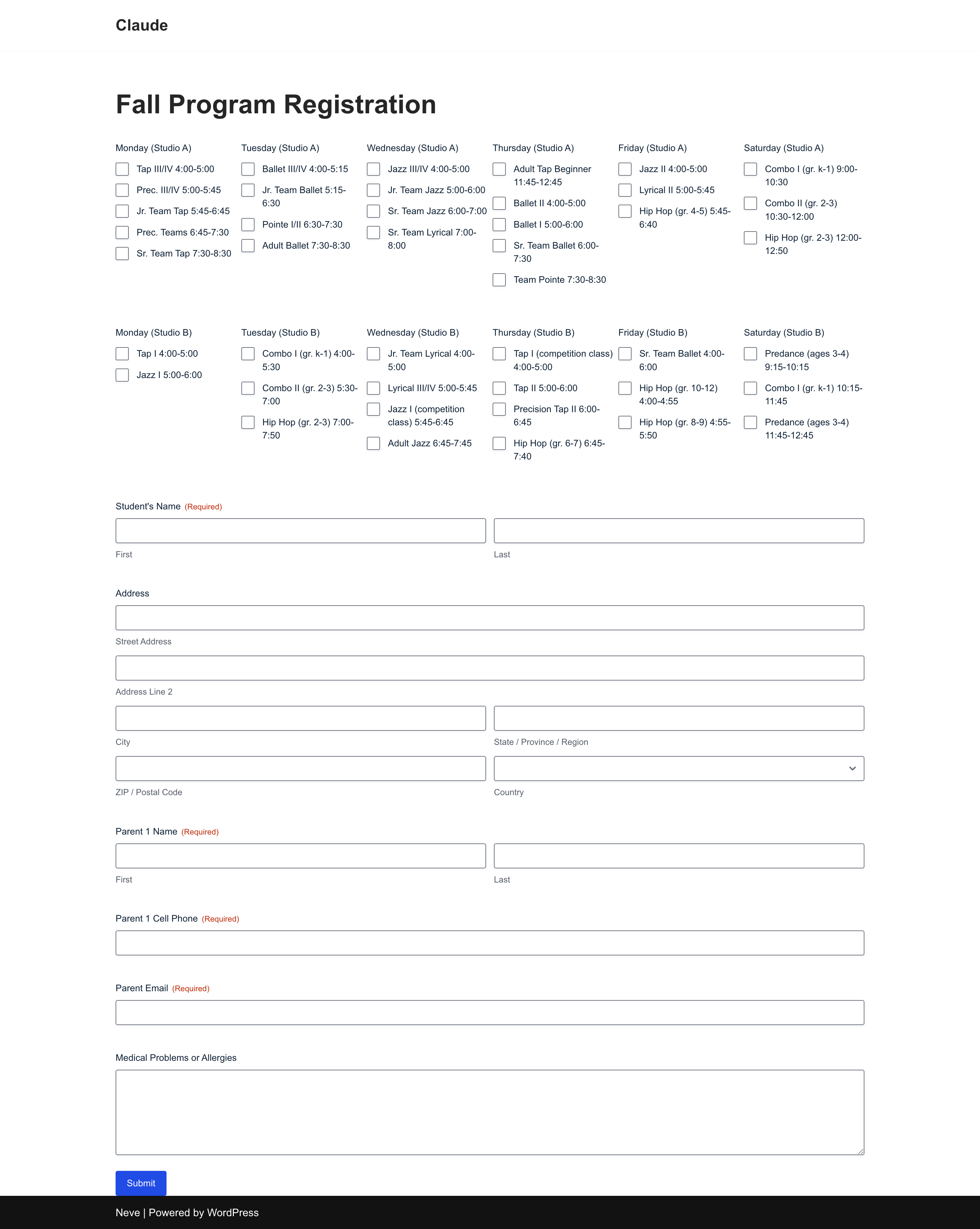 Fixed layout: two clean rows of 6 columns